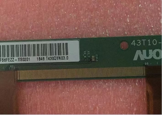 কেনা 43 ইঞ্চি T430QVN03.0 এলসিডি টিভি প্যানেল UHD3840 ((RGB) ×2160 UHD 103PPI 1.07B রঙ 51 পিন online manufacture