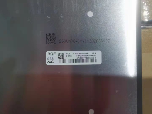 কেনা EDP 352PPI ডেস্কটপ পিসি এলসিডি মডিউল BOE 12.5 ইঞ্চি 3840 × 2160 400CD / M2 40PIN online manufacture