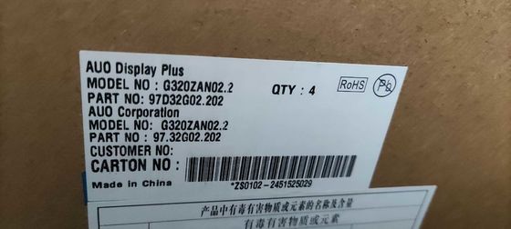 AUO 32INCH মেডিকেল ইমেজিং এলসিডি প্যানেল 3840 * 2160 পিক্সেল সহ 850 সিসিডি এম 2 উজ্জ্বলতা এবং 30K ঘন্টা কাজের জীবন