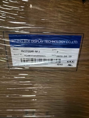 BOE 27 ইঞ্চি ডেস্কটপ এলসিডি প্যানেল MV270QHM-NF2 2560*1440পিক্সেল 108ppi 400CD/M2 10.0V 60pin পিসি এলসিডি মডিউল