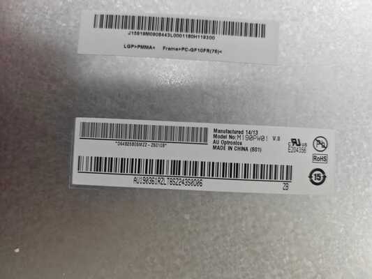 ভালো দাম AUO 19 ইঞ্চি ডেস্কটপ এলসিডি মডিউল, ১৪৪০x৯০০ পিক্সেল, ৮৯ পিপিআই, ৩০ পিন ​M190PW01 V.8 ল্যাপটপ এলসিডি প্যানেল অনলাইন