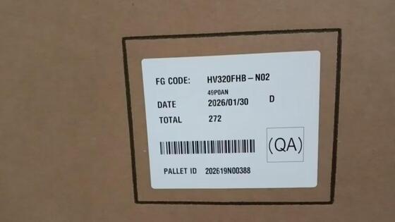 BOE 32 ইঞ্চি টিভি এলসিডি ডিসপ্লে স্ক্রিন HV320FHB-N02 1920 * 1080 পিক্সেল রেজোলিউশন 16.7M রঙ এবং 51PIN সংযোগকারী সহ