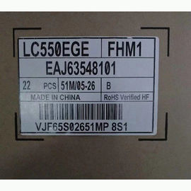 LC550EGE FHM1 বড় ফ্ল্যাট স্ক্রিন মনিটর, 16.7M রং নমনীয় LED স্ক্রিন