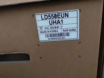 LG 55 ইঞ্চি উচ্চ উজ্জ্বলতা এলসিডি ডিসপ্লে LD550EUN UHA1 51P সংযোগকারী 60k ঘন্টা কাজ জীবন