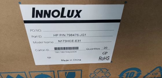 ভালো দাম 17.3 ইঞ্চি টিভি ওয়াইডস্ক্রিন এলসিডি কম্পিউটার মনিটর ইননোলাক্স 300cd/m2 30 পিন N173HCE-E31 অনলাইন