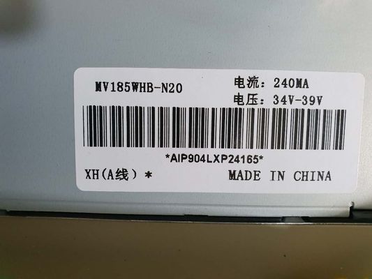 ভালো দাম MV185WHB-N20 84PPI 30 পিন BOE 18.5 ইঞ্চি এলসিডি ডিসপ্লে প্যানেল অনলাইন