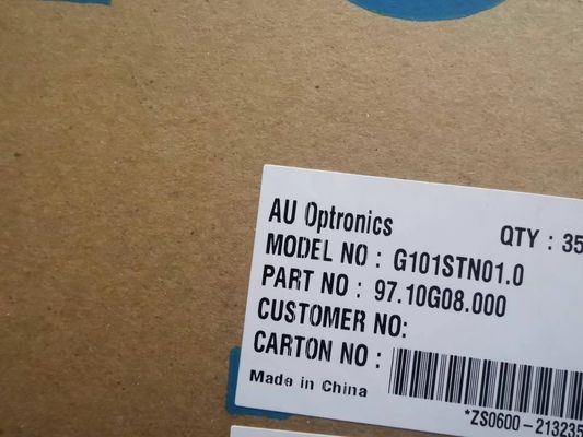 ভালো দাম 10.1 ইঞ্চি 1024×600 রেজোলিউশন 250 সিডি/মি2 উজ্জ্বলতা শিল্প এলসিডি ডিসপ্লে টিএফটি-এলসিডি স্ক্রিন অনলাইন
