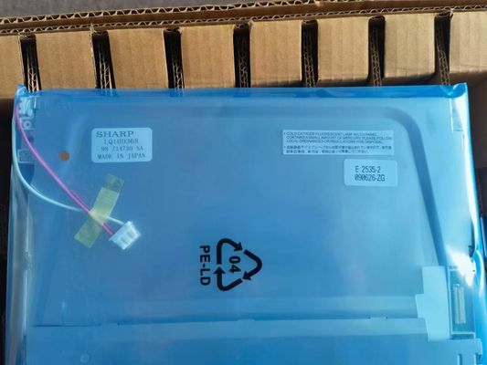 ভালো দাম 640 × 480 রেজোলিউশন এবং 350 সিডি / এম 2 উজ্জ্বলতার সাথে শার্প 10.4 ইঞ্চি ইন্ডাস্ট্রিয়াল এলসিডি প্যানেল LQ10D368 অনলাইন